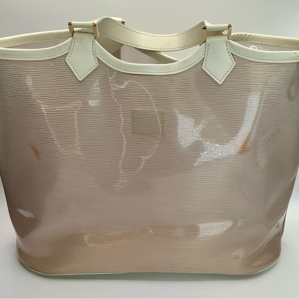 LOUIS VUITTON Epi Plage Lagoon Bay Tote in Clear - GUC - Picture 11 of 11